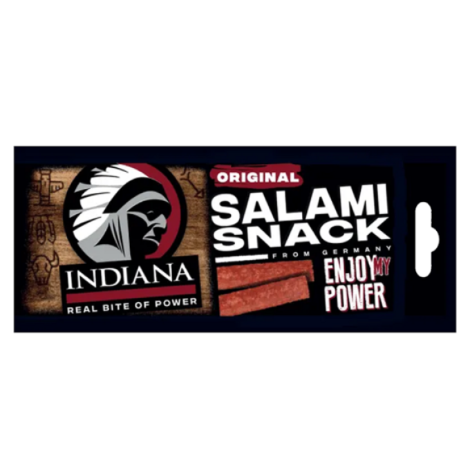 Indiana Jerky Salami Snack 18 g bez příchutě