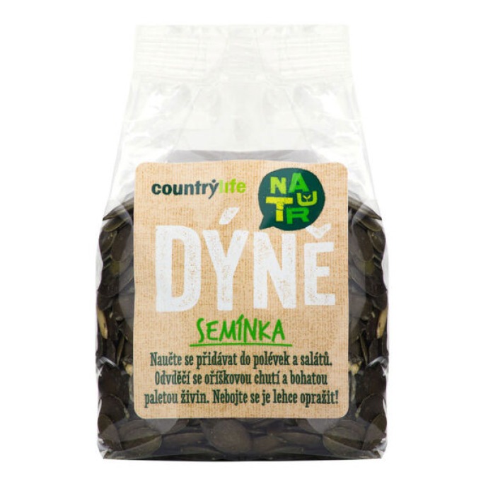 Country Life Dýňová semínka česká 250 g bez příchutě