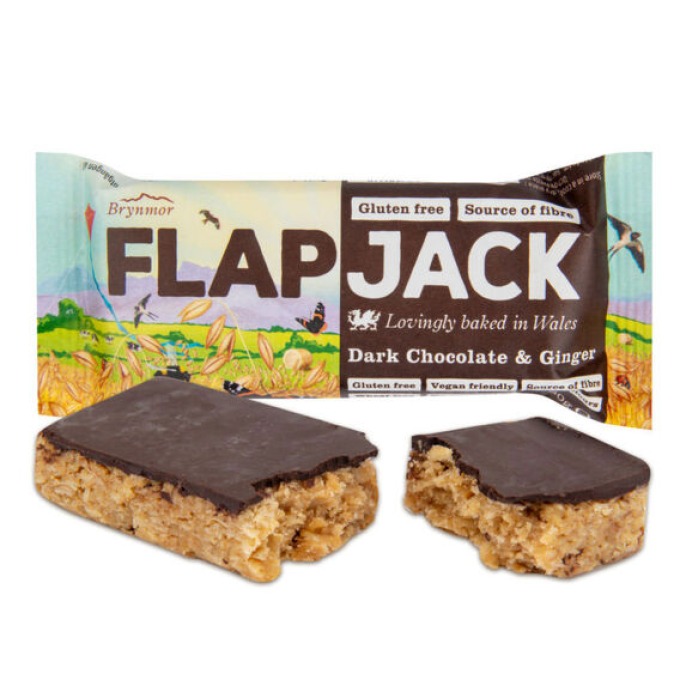 Wholebake Flapjack ovesný bezlepkový 80 g brusinka