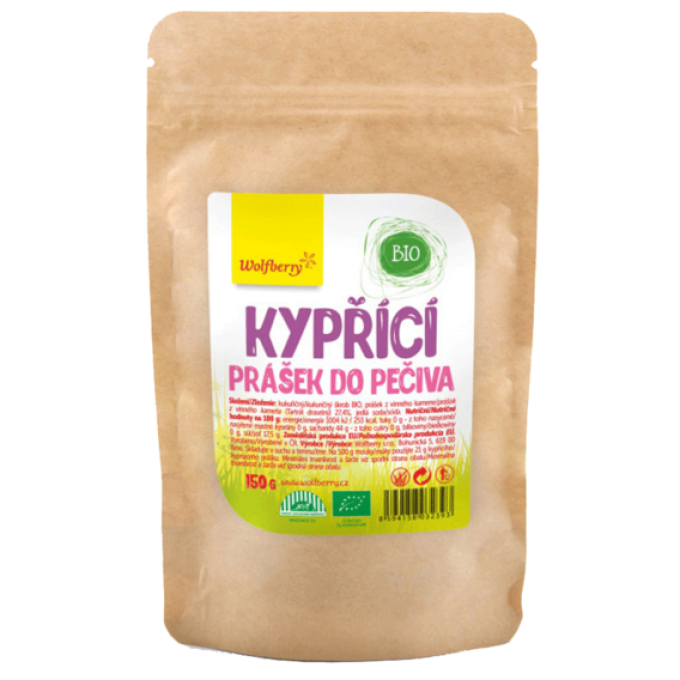 Wolfberry Kypřící prášek do pečiva BIO 150 g