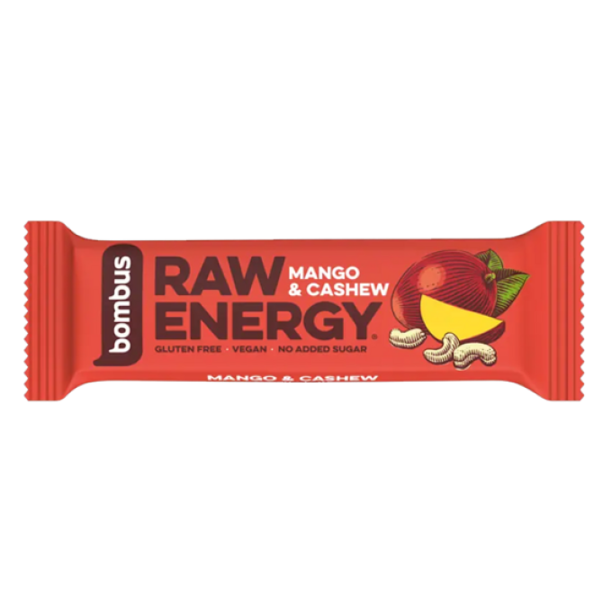 Bombus Raw Energy 50 g kakao, kakaové boby