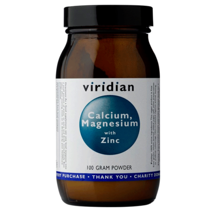 Viridian Calcium Magnesium with Zinc 100 g