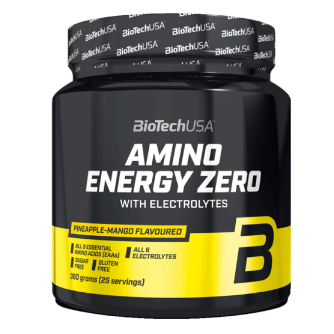 BiotechUSA Amino Energy Zero s elektrolyty 360 g broskvový čaj