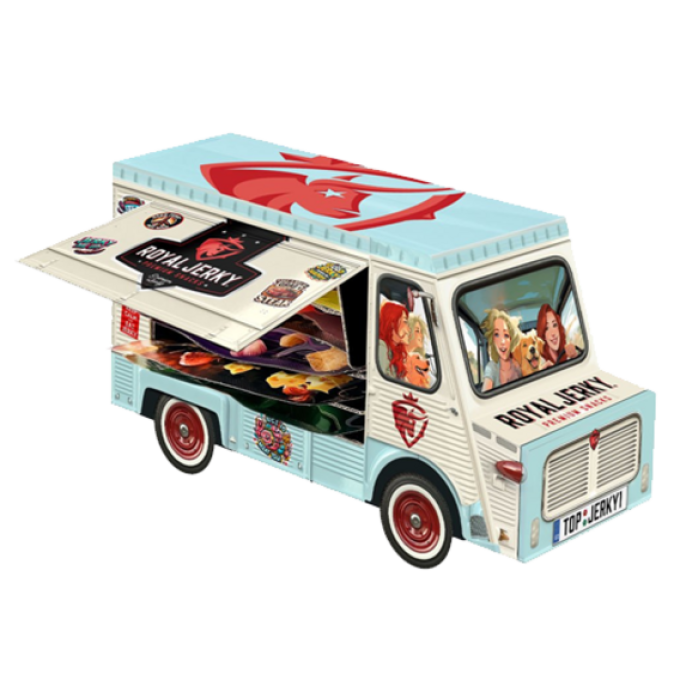 Royal Jerky Bestsellers FOOD TRUCK plný sušeného masa (7x jerky) Food Truck