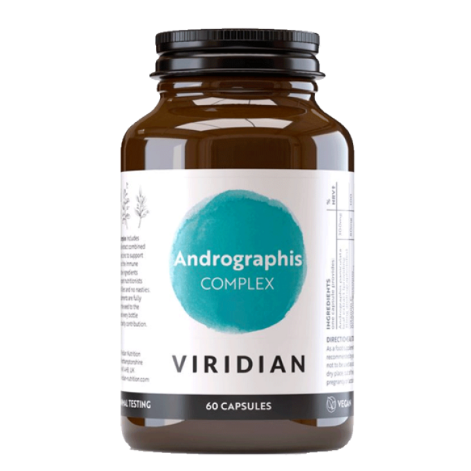 Viridian Andrographis Complex 60 kapslí