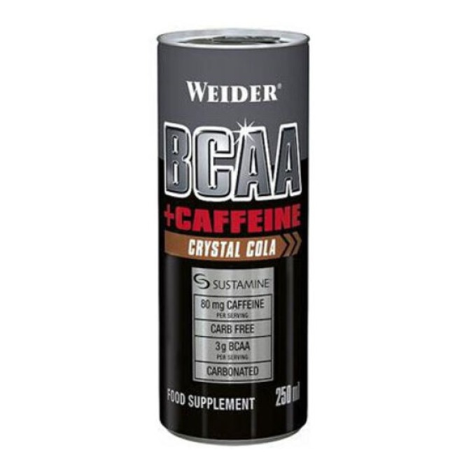 Weider BCAA + Caffeine drink 250ml cola