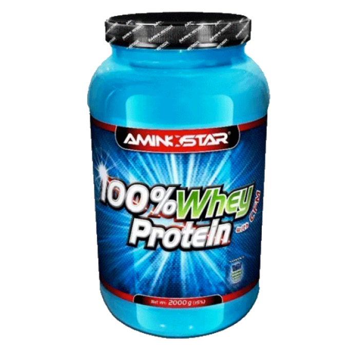 Aminostar 100% Whey Protein CFM 2000 g banán