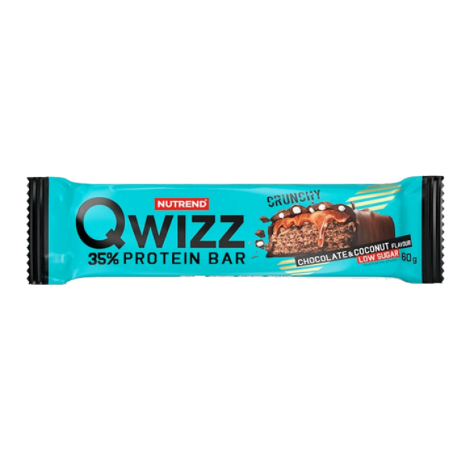 Nutrend Qwizz Protein Bar 60 g arašídové máslo