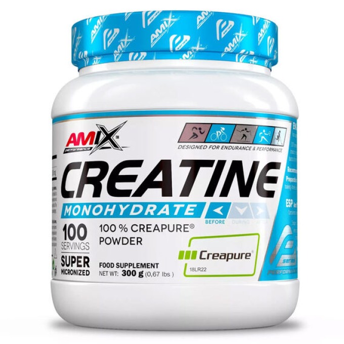 Amix Creatine Monohydrate CreaPure 300 g bez příchutě