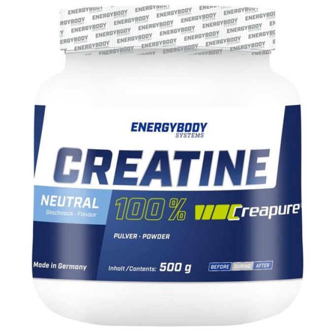 EnergyBody Creatine Creapure 500 g bez příchutě