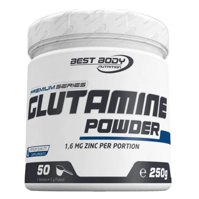 Best Body L-Glutamine powder 250 g bez příchutě