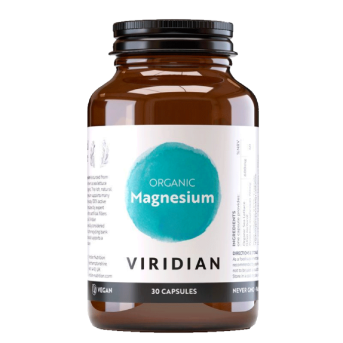 Viridian Magnesium Organic 30 kapslí