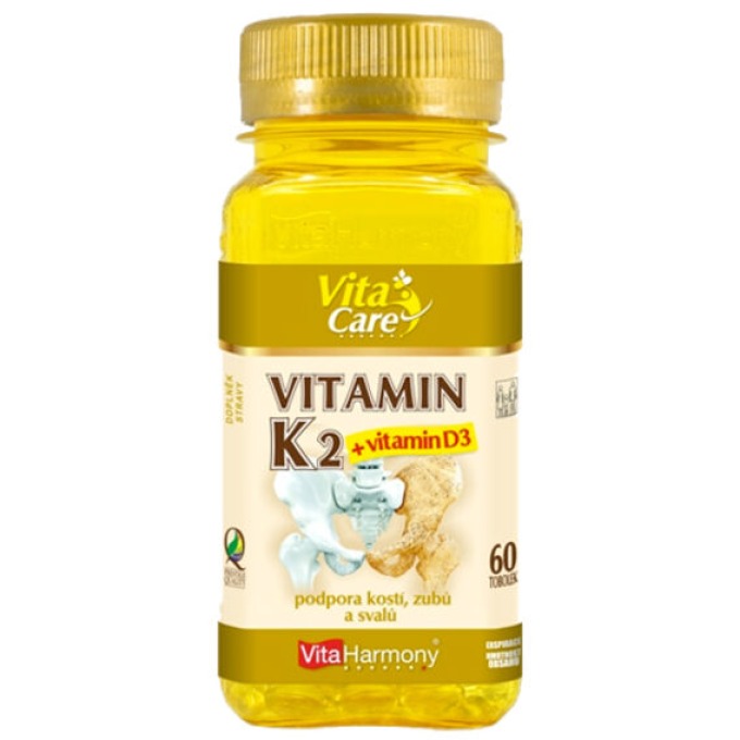 VitaHarmony Vitamin K2 + D3 60 tablet