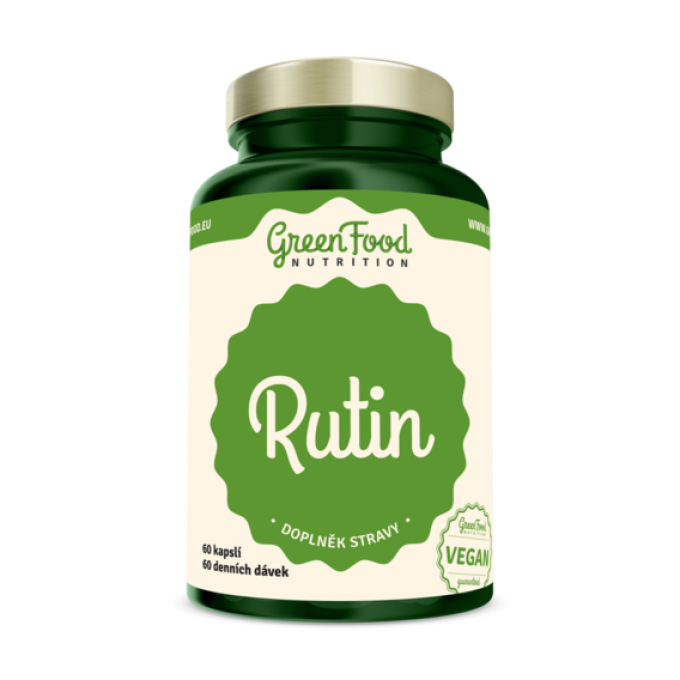 GreenFood Rutin + Vitamin C 60 kapslí