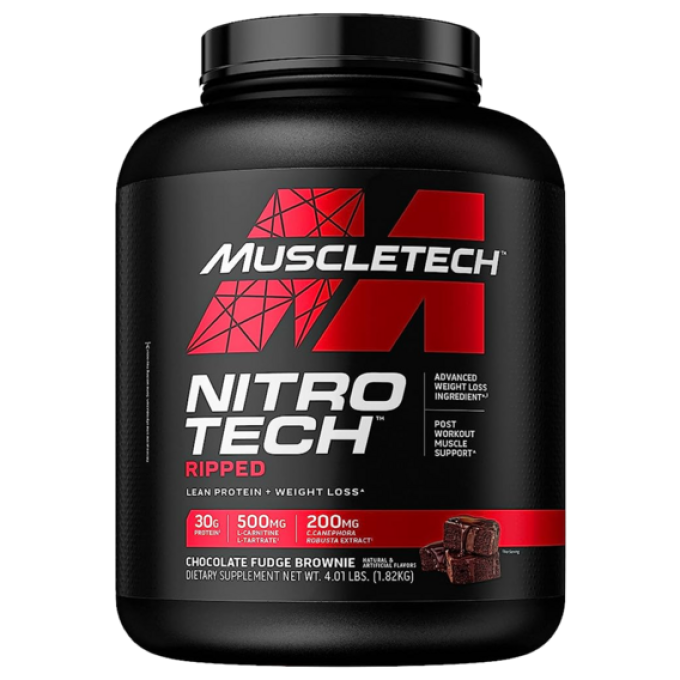 MuscleTech Nitro-Tech Ripped 1800 g vanilka