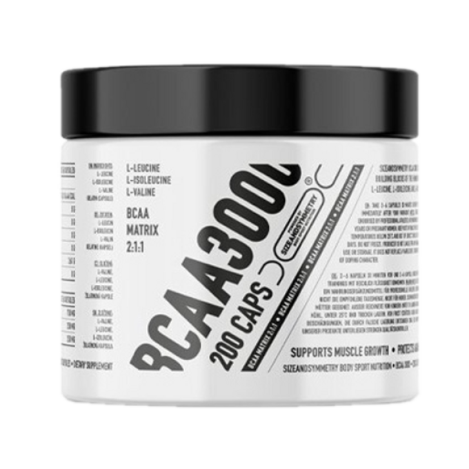 SizeandSymmetry BCAA 3000 200 kapslí