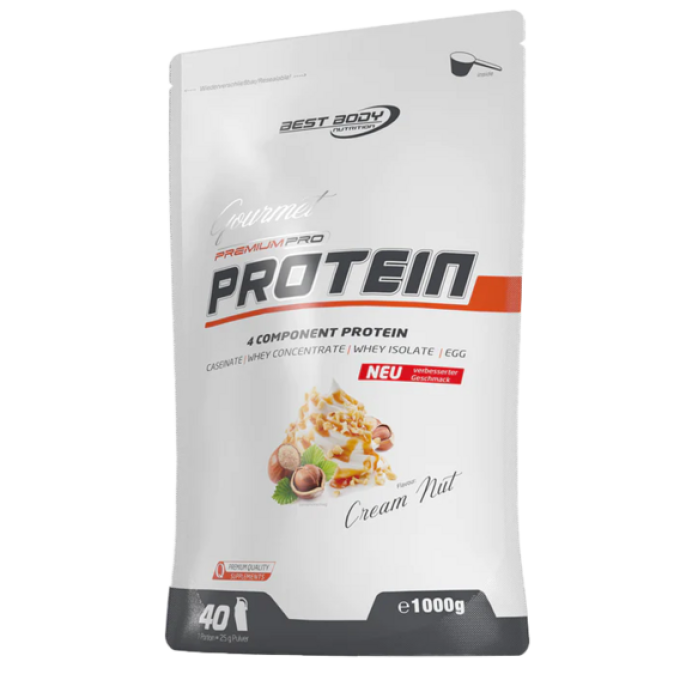 Best Body Gourmet premium pro protein 500 g banán, čokoláda