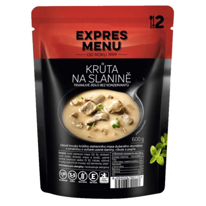 Expres menu Krůta na slanině 600 g