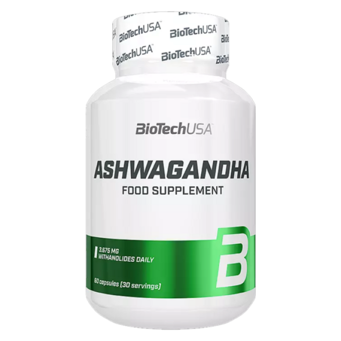 BiotechUSA Ashwagandha 60 kapslí