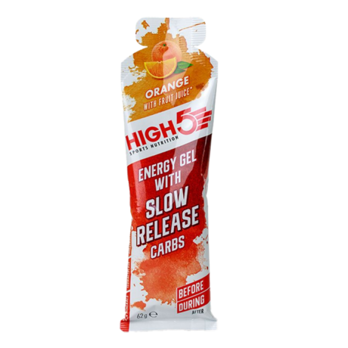 HIGH5 Energy Gel Slow Release 62 g pomeranč