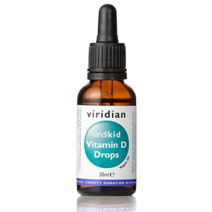 Viridian Viridikid Vitamin D Drops 400IU 30ml