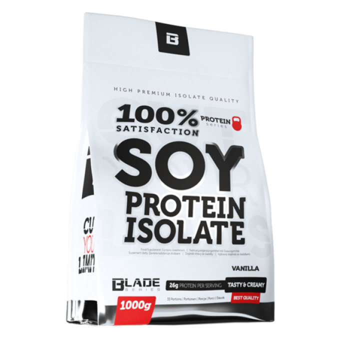 HiTec 100% Soy protein isolate 1000 g vanilka