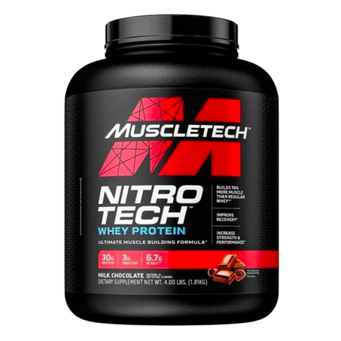 MuscleTech Nitrotech 1800 g jahoda