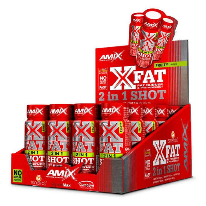 Amix XFat 2in1 SHOT 60ml ovoce