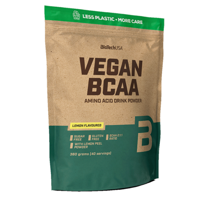 BiotechUSA Vegan BCAA 360 g broskvový čaj