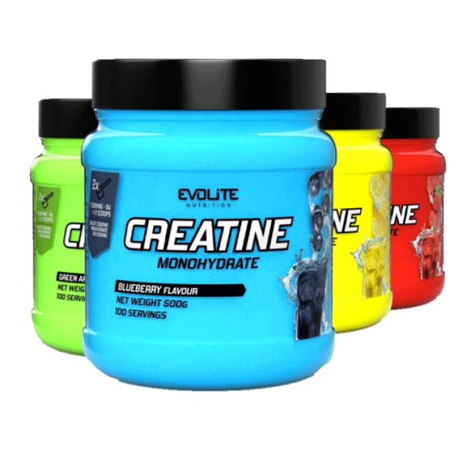 Evolite Creatine 500 g borůvka