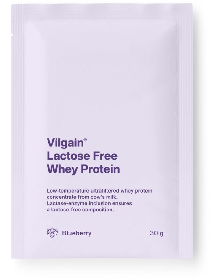 Vilgain Lactose Free Whey Protein borůvka 30 g