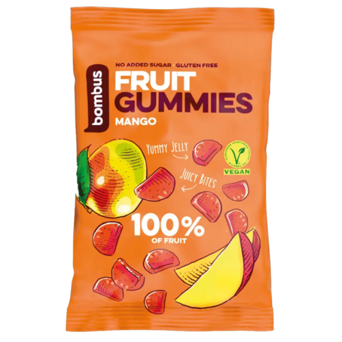 Bombus Fruit Gummies 35 g jahoda