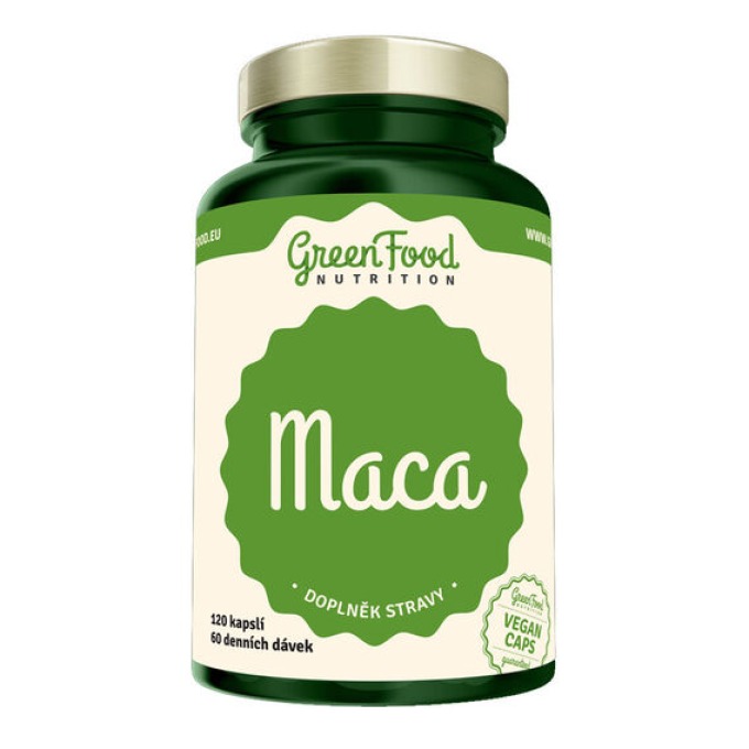 GreenFood Maca 120 kapslí