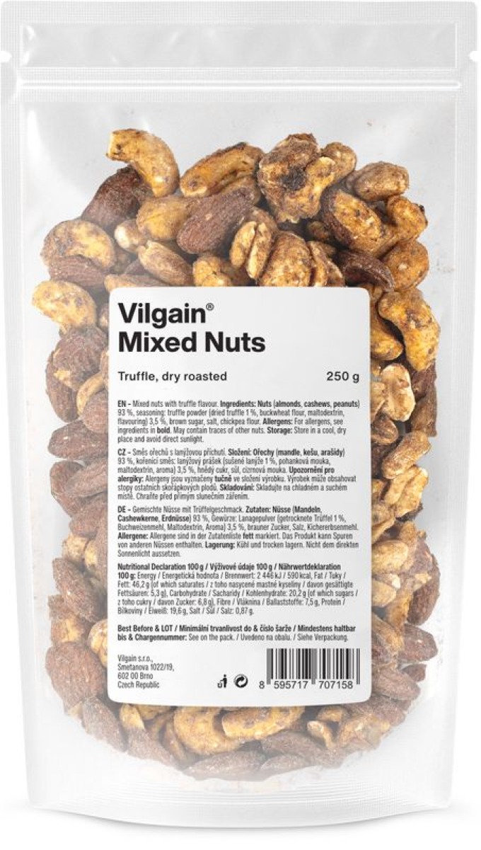 Vilgain Mixed Nuts lanýže 250 g