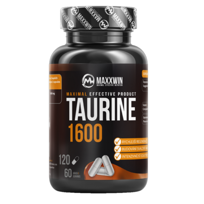 MAXXWIN Taurine 1600 120 kapslí