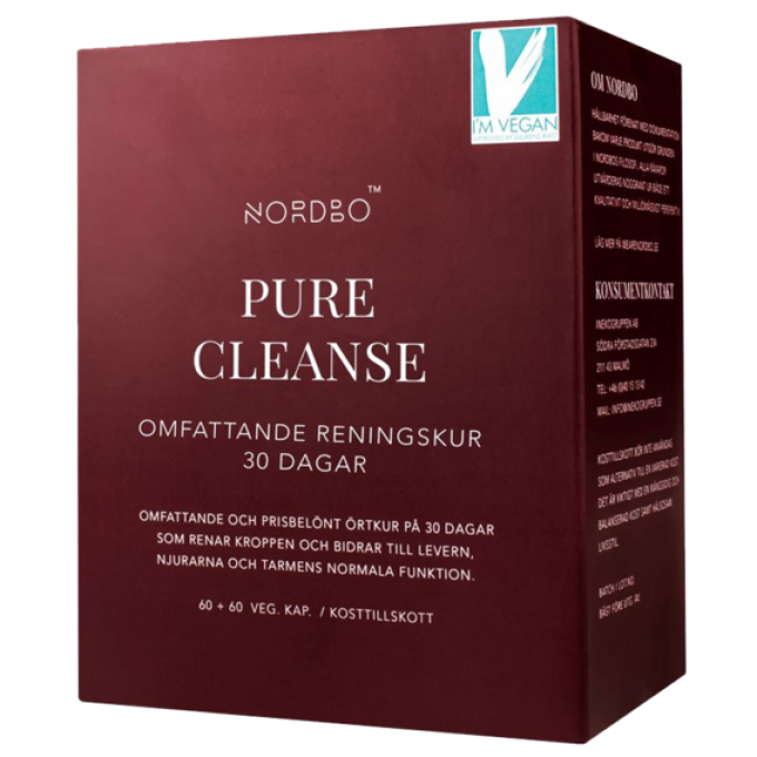 Nordbo Pure Cleanse 120 kapslí