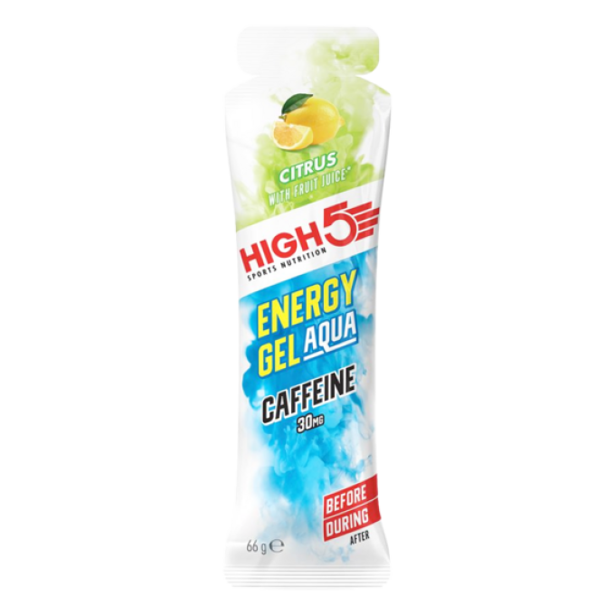 HIGH5 Energy Gel Aqua Caffeine 66 g citrus