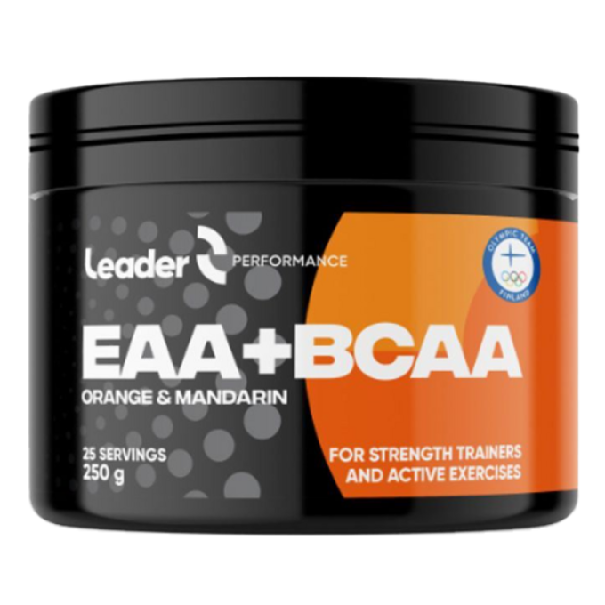 Leader EAA + BCAA 250 g pomeranč, mandarinka