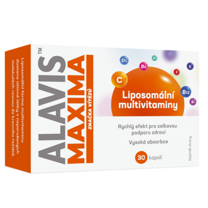 Alavis Maxima Liposomální multivitamíny 30 kapslí