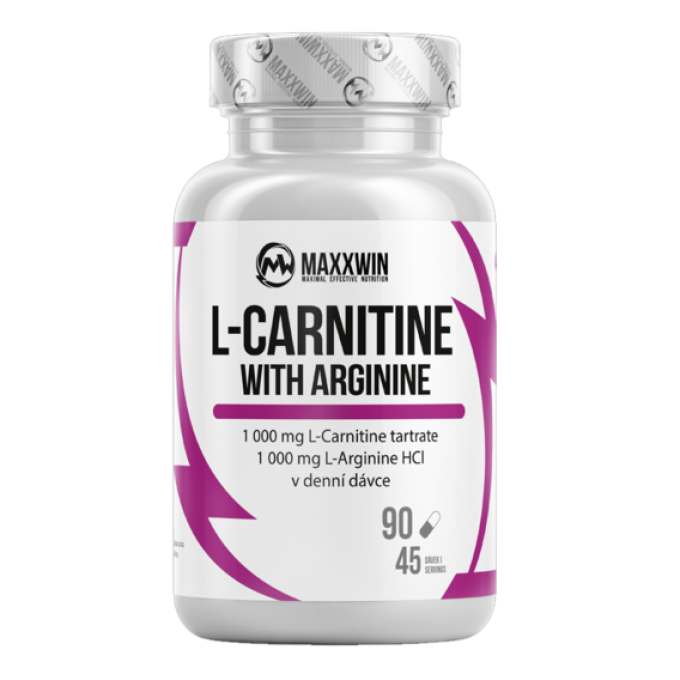 MAXXWIN L-Carnitine Arginine 90 kapslí