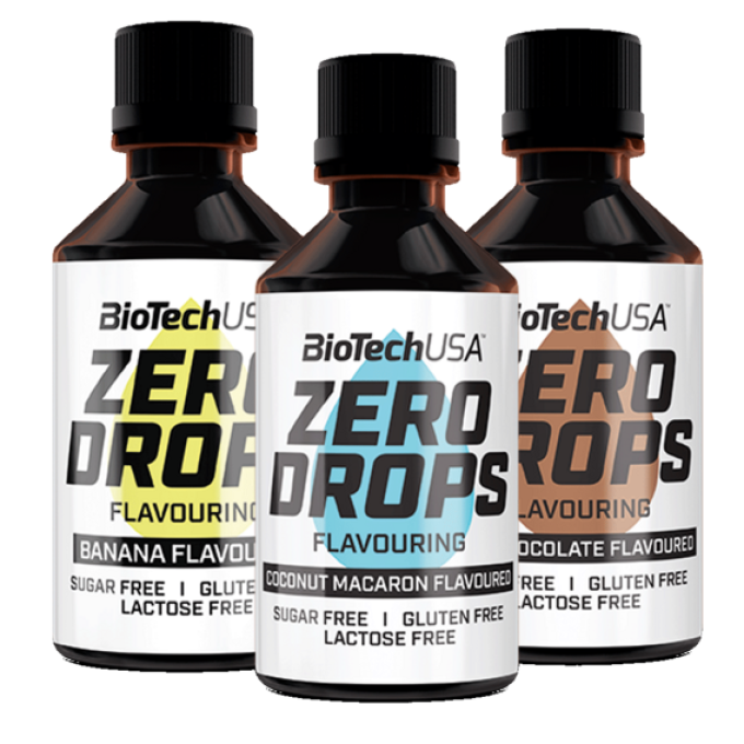 BiotechUSA Zero Drops 50ml jahoda