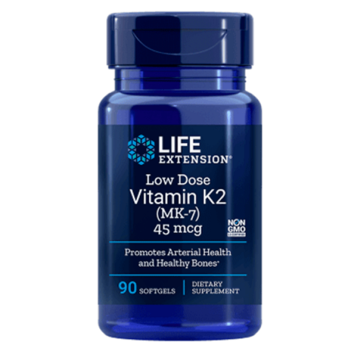 Life Extension Low Dose Vitamin K2 90 Tobolek