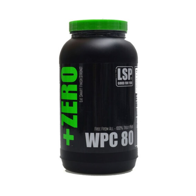 LSP +Zero WPC 80 1000 g bez příchutě