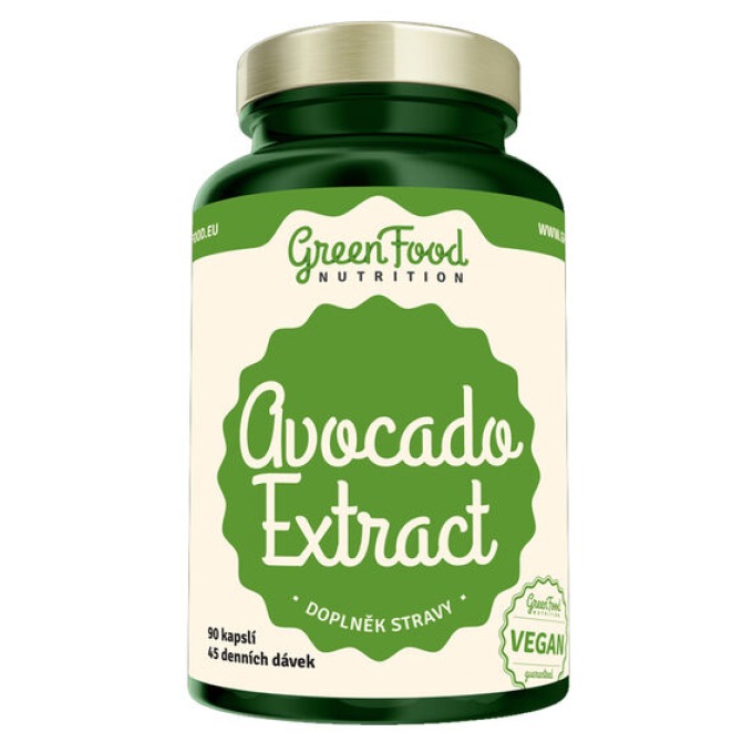 GreenFood Avocado Extract 90 kapslí