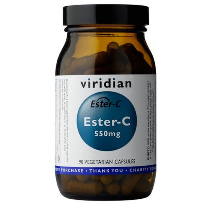 Viridian Ester-C 550mg 90 kapslí