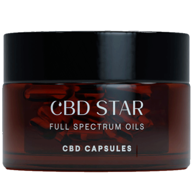 CBD Star CBD Kapsle 1000mg 30 kapslí