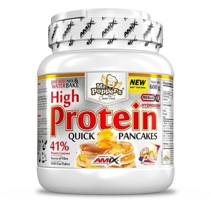 Amix High Protein Pancakes 600 g bez příchutě