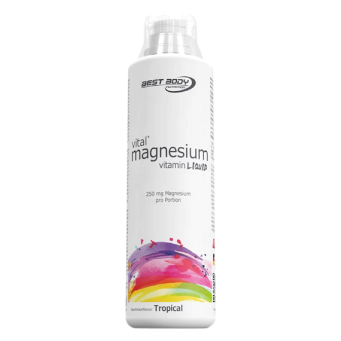 Best Body Magnesium vitamin liquid 500 ml tropical