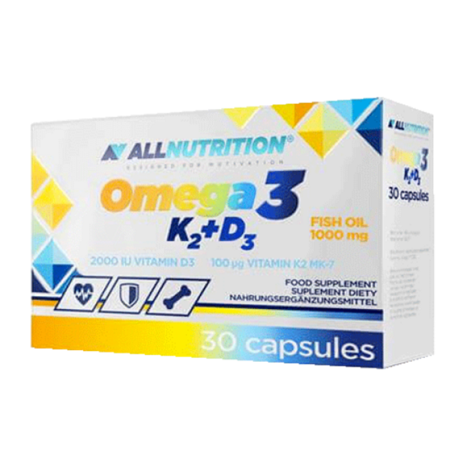 Allnutrition Omega 3 K2 + D3 30 kapslí