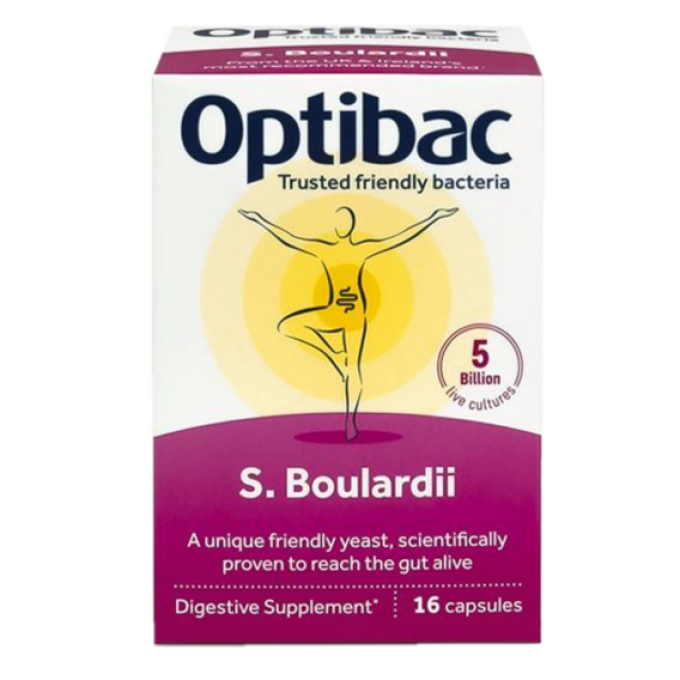 Optibac Saccharomyces Boulardii 16 kapslí